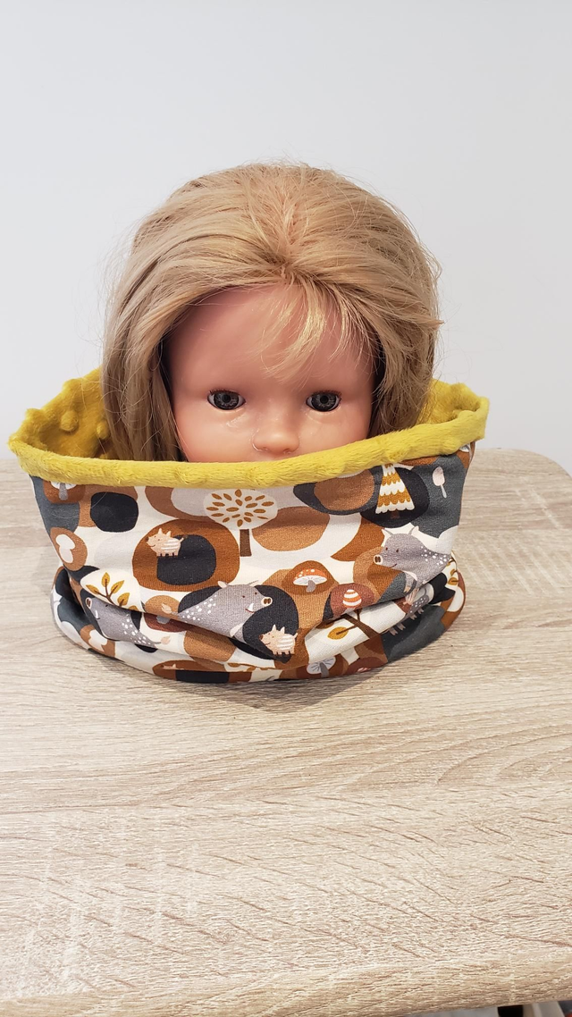 Tour de cou enfant sanglier 