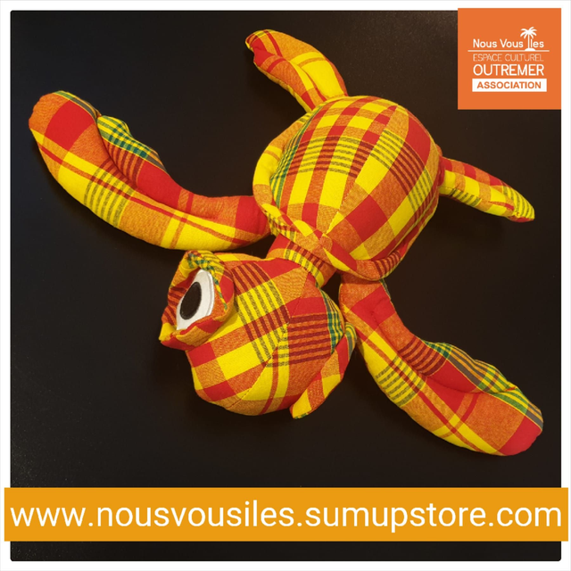 CDP - TORTUE DE MER MADRAS TRADITIONNEL 