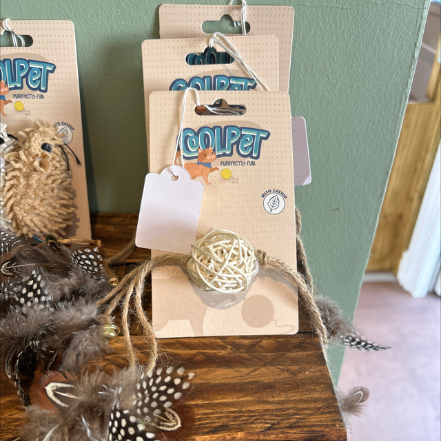 Colpet willow ball and feathers 