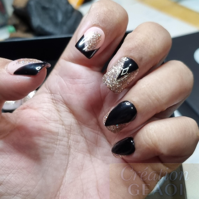 Black pink Gold little Carré S créer sur commande délai de 7jours ouvrable