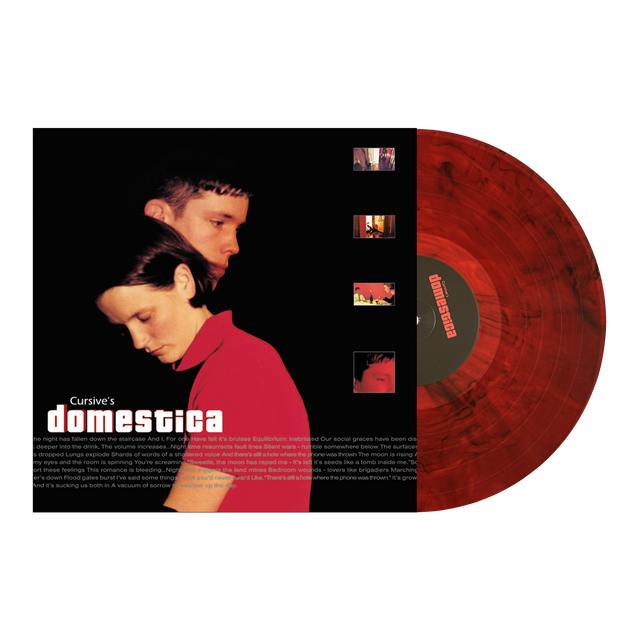 Cursive - Domestica LP (Limited Edition 'Red Smoke' Vinyl)
