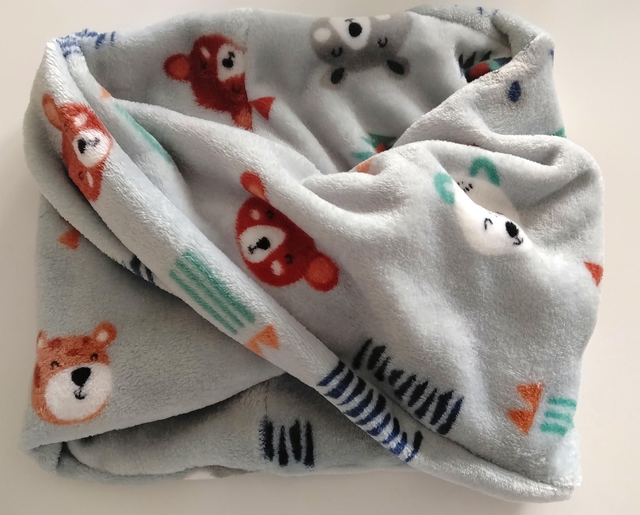 tour du cou enfant DOUDOU oursons 