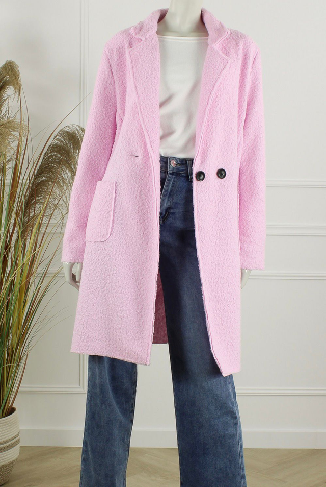 Jas Kim - Zacht roze