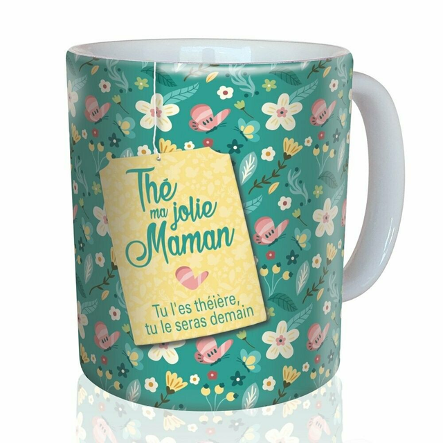 Mug "Thé ma jolie Maman"