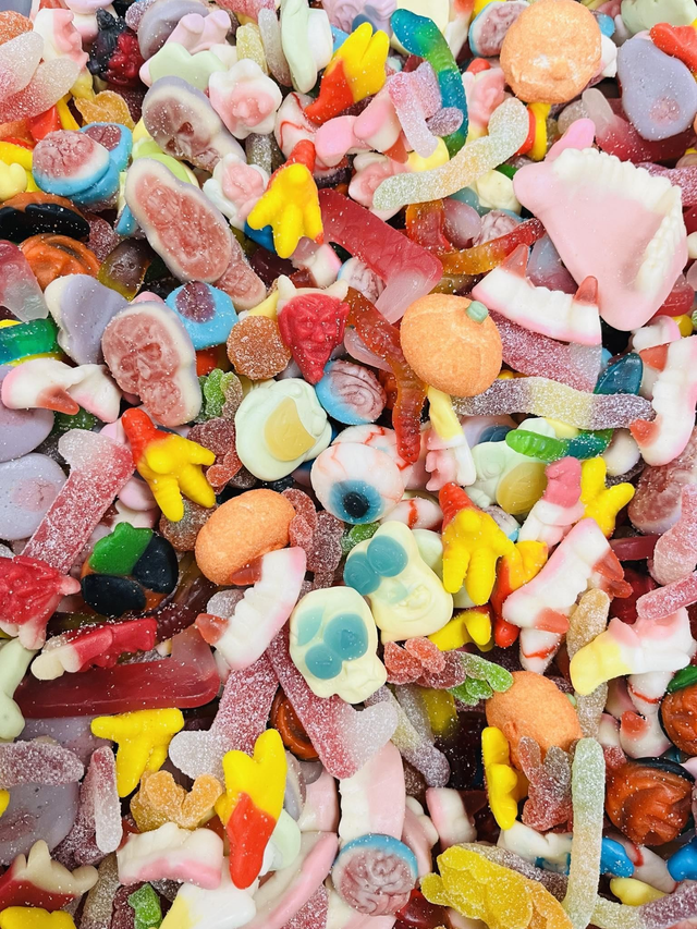 Halloween Fizzy, Mallow & Gummy Mix