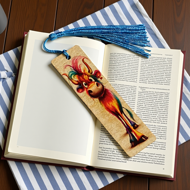 Rainbow animal bookmarks, can be brought as a set or individually