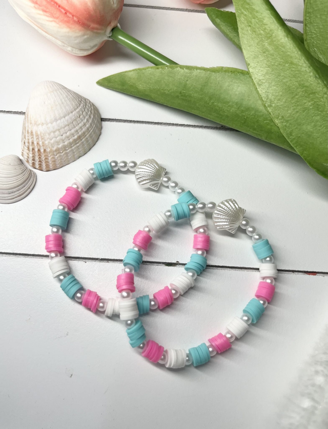 Preppy SeaShell Bracelet