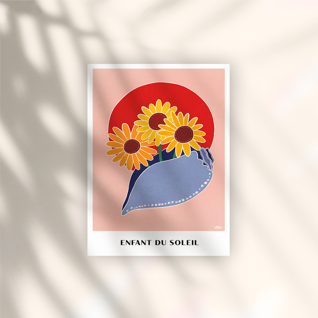 Argia I Enfant du soleil - Affiche Papier 250G