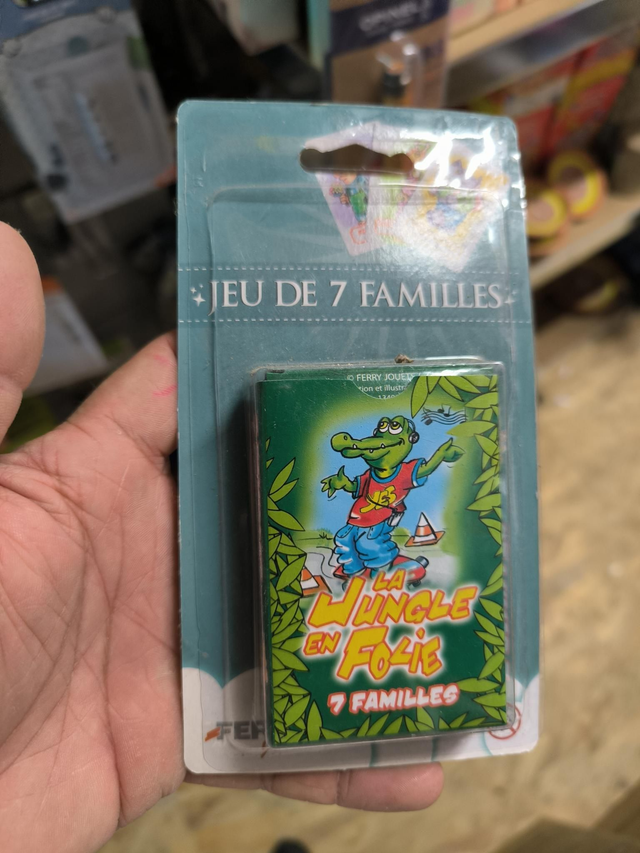 JEU 7 FAMILLES LA JUNGLE EN FOLIE