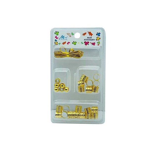 Hair accessories Gold beads 