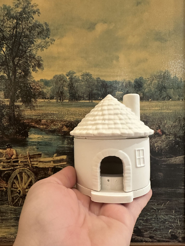 HANDMADE HOUSE INCENSE/ TEALIGHT CANDLE HOLDER 