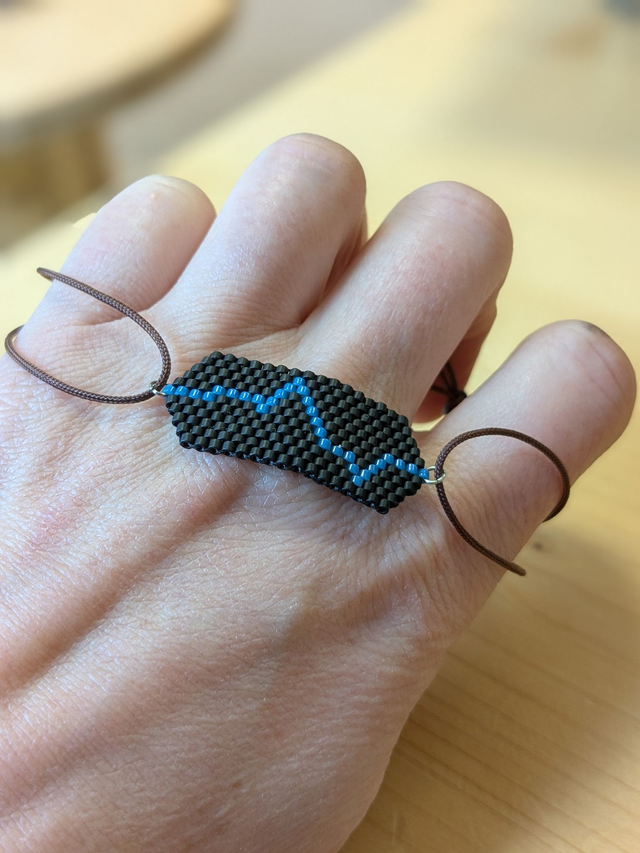 Bracelet cordon homme montagne