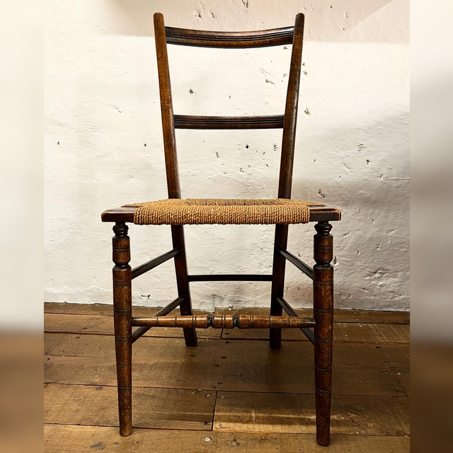 A Late 19th/ Early 20th Century Walnut Occasional Chair