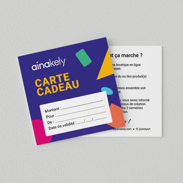 Carte cadeau