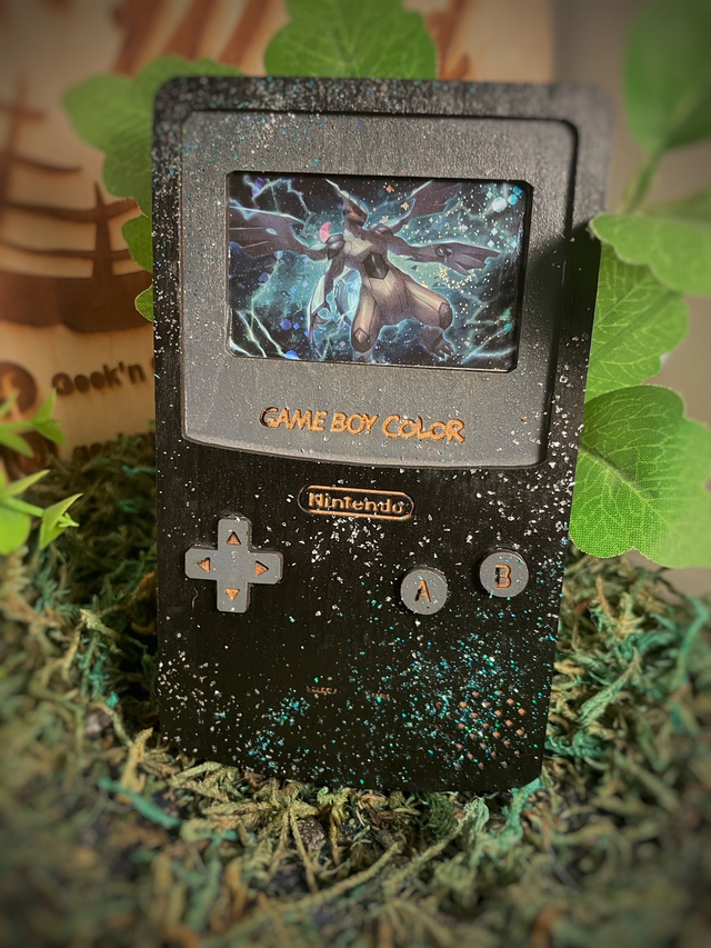 Gameboy carte pokémon Zekrom.