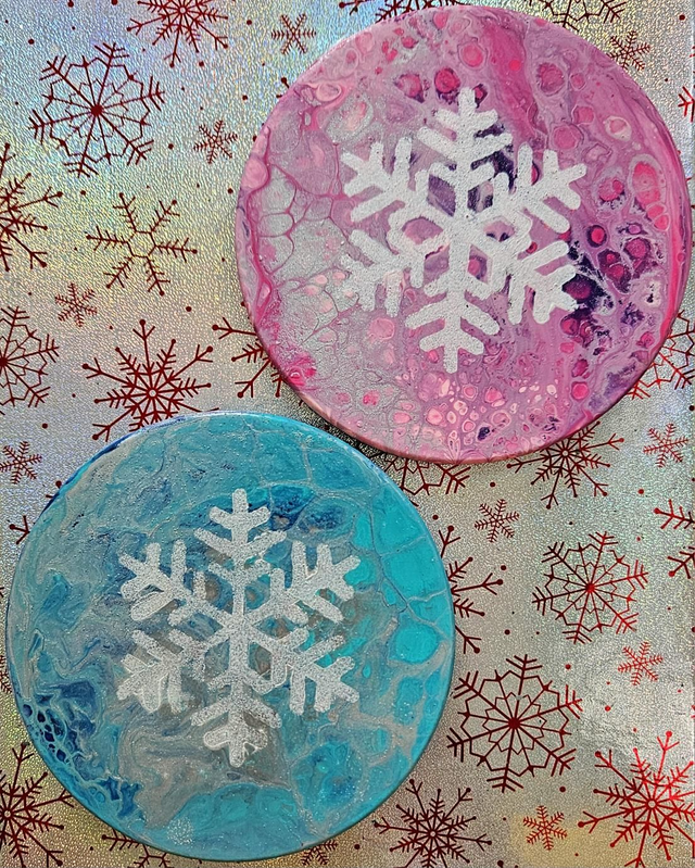 &quot;Baby, it&#039;s cold outside&quot; coasters