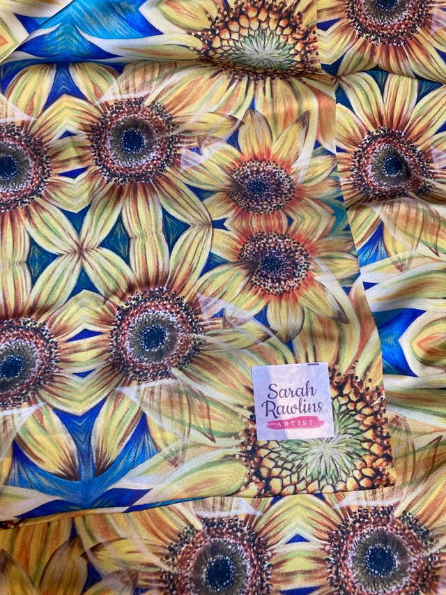 Rays of Unity (Ukraine) Scarf