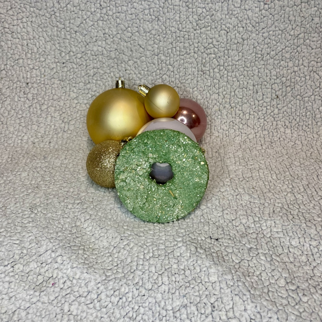 Donuts poires spiruline