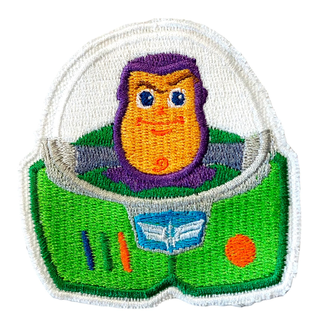 ÉCUSSON thermocollant  Brodé Buzz l'éclair 