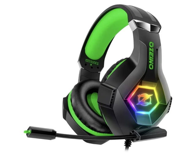 Cascos Gaming Ozeino Verde
