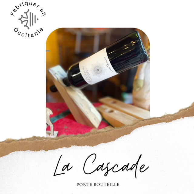 Support de Bouteille de Vin en Équilibre