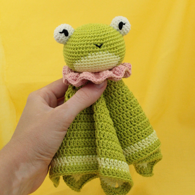 Doudou Grenouille - Pistache