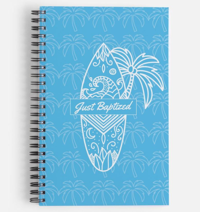 Design "Just Baptized" Carnet H