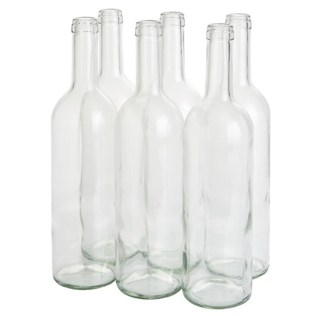 Clear Glass Bottles 