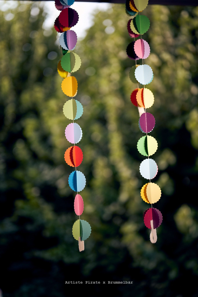 Guirlande "Biscuits de Couleurs"