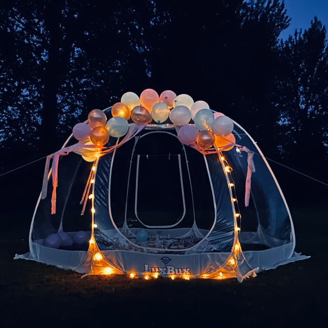 LuxBux Hexagon Bubble Tent - LARGE