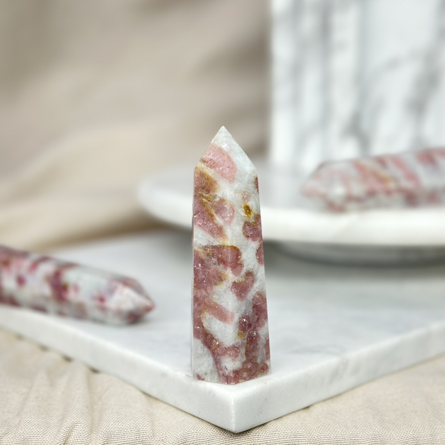 Pink Tourmaline Tower #3