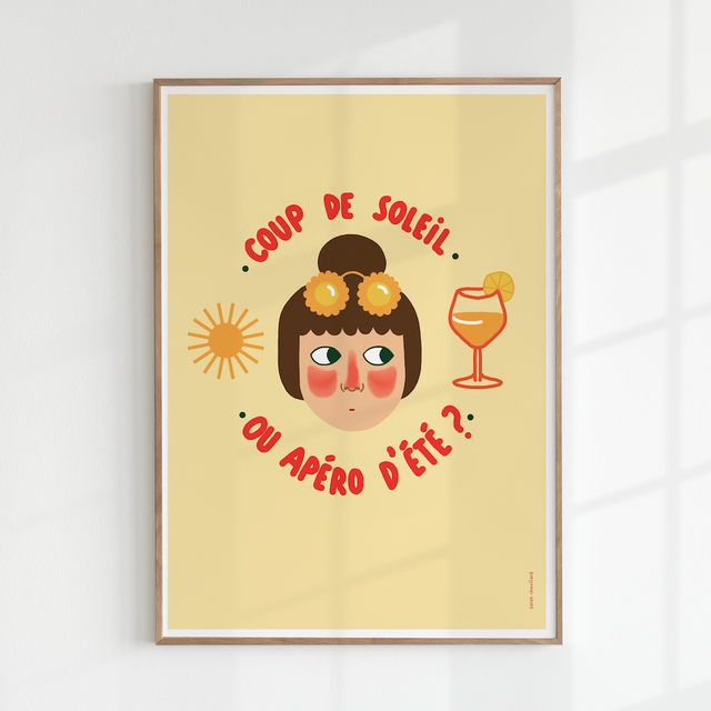 Coup de soleil - Affiche