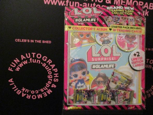 L.O.L Surprise! #Glamlife Original Trading Card Starter Pack Contains 18 Cards &amp; 2 Limited
