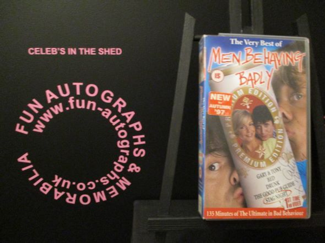 Cathy Murphy - 'The Very Best Of Men Behaving Badly' Authentic Autographed Video Cover