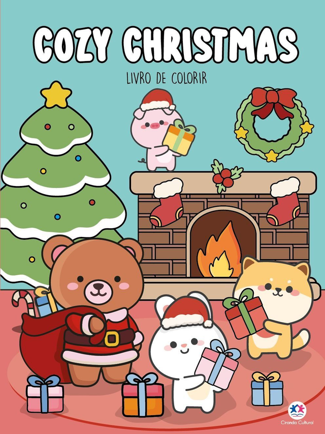 Cozy Christmas - para colorir