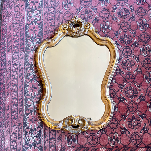 Spiegel antik Goldspiegel original gefasst 