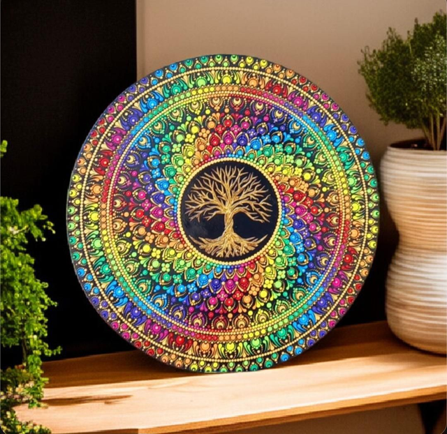 Décoration Murale - Tableau Arbre de vie