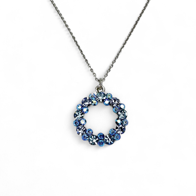 CIRCLE OF LIFE KETTE Skyblue, Hellblau