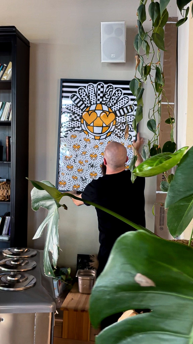 Crazy Disco Daisy - 200324 - Hony | Kunstdruck