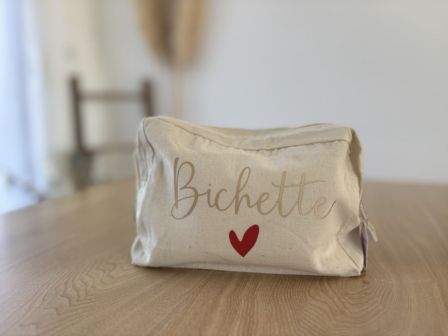 Trousse de toilette - Bichette 