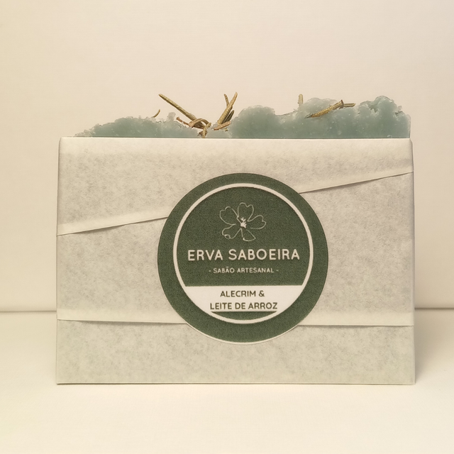 Sabonete de Alecrim &amp; Leite de Arroz