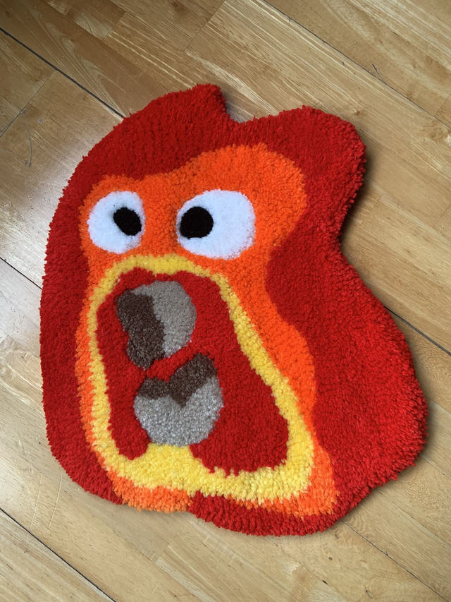 Fire Demon Breakfast Wall Hanging