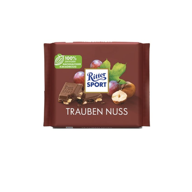 Rittersport Trauben Nuss 