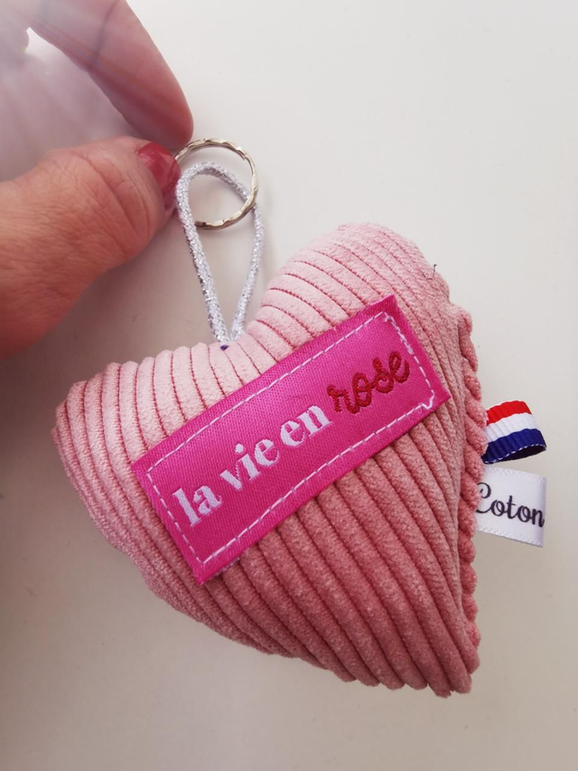 Porte-clefs COLETTE la vie en rose