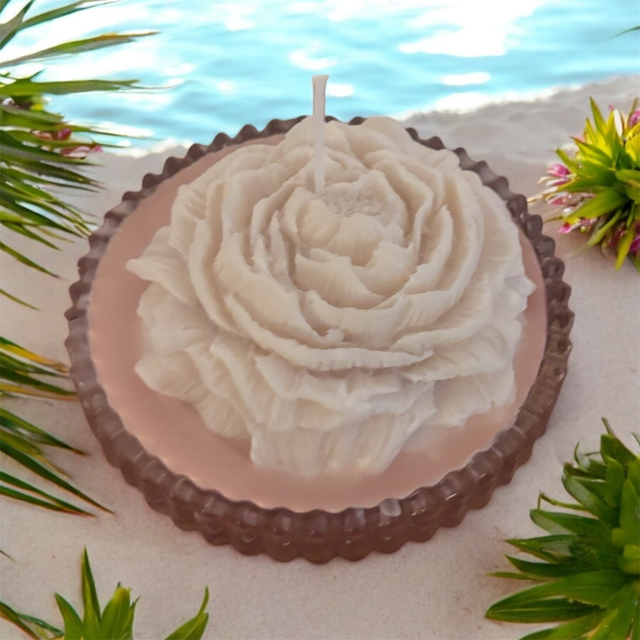 Bougie fleur