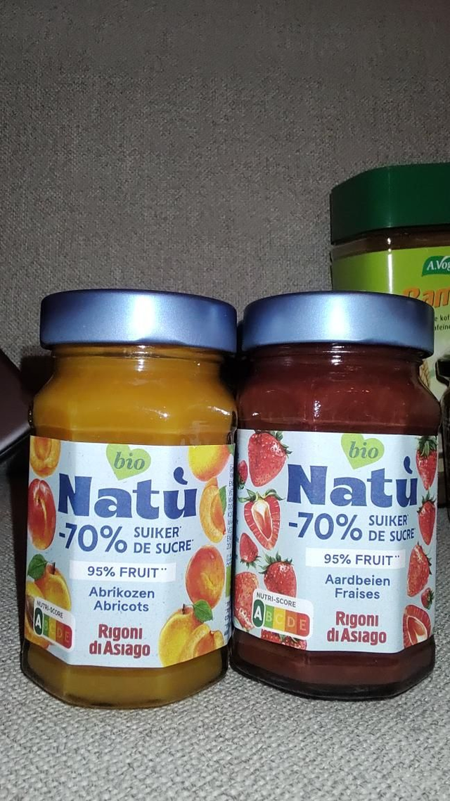 Natù - biologische fruitspread (-70% suiker jam) 