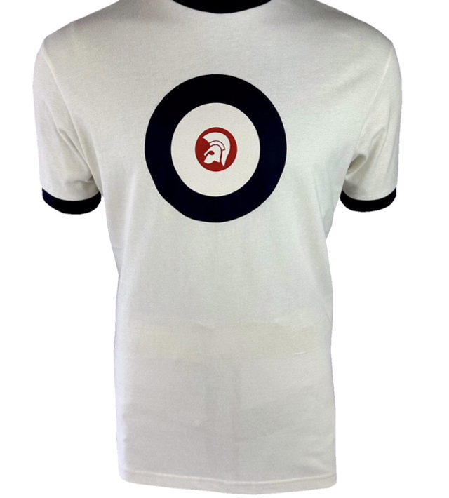 Trojan TR-9036 Target Ringer Tee - Ecru