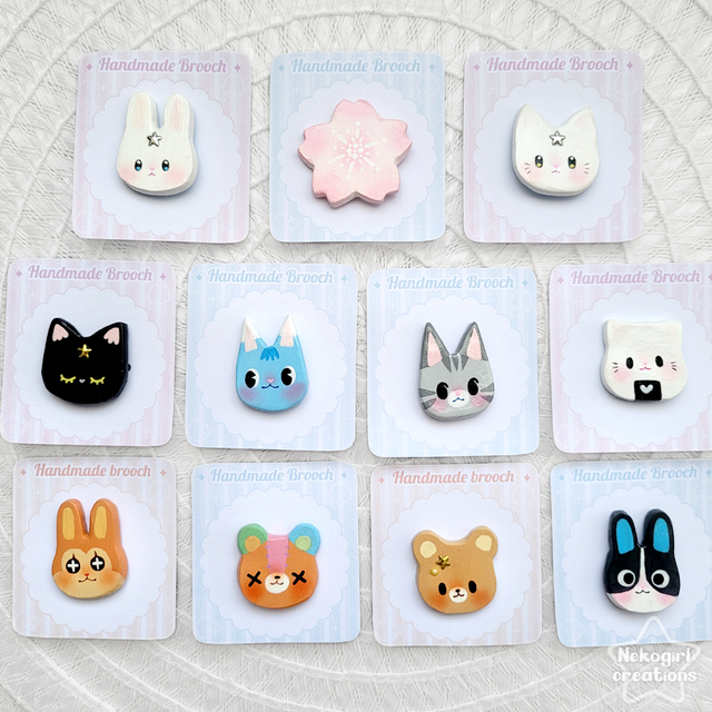 Broches Originales Faites-main