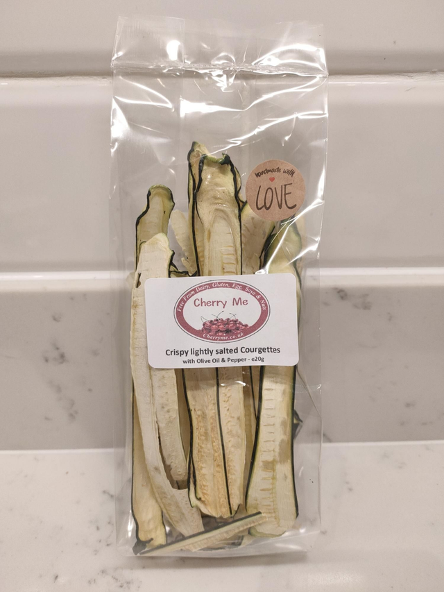 Crispy Dried Courgettes - 4 Bags