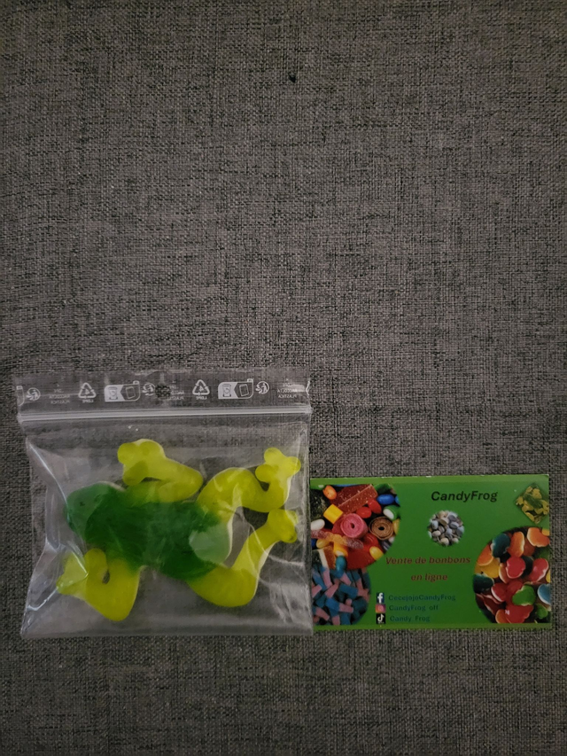 Grande grenouille gel